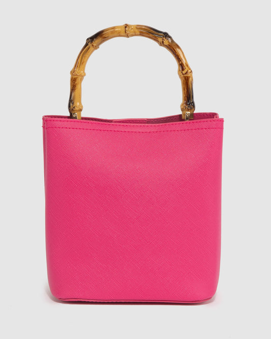 Colette Melanie Handle Bucket (Pink)