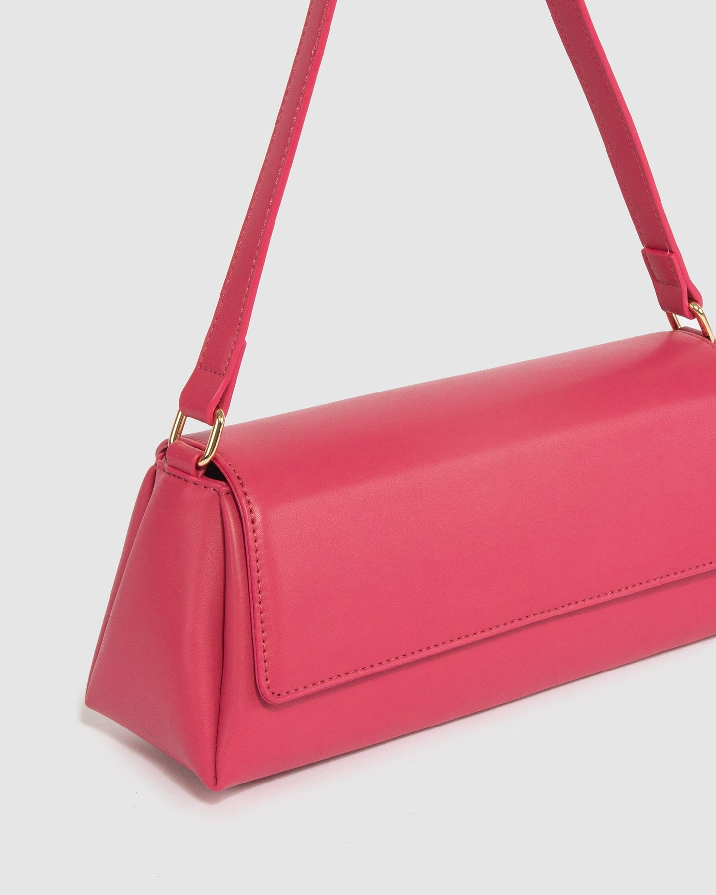 Image of Shoulder Bags. Productname: Colette Pink Keely Flap Shoulder in Pink colour by brand - Colette