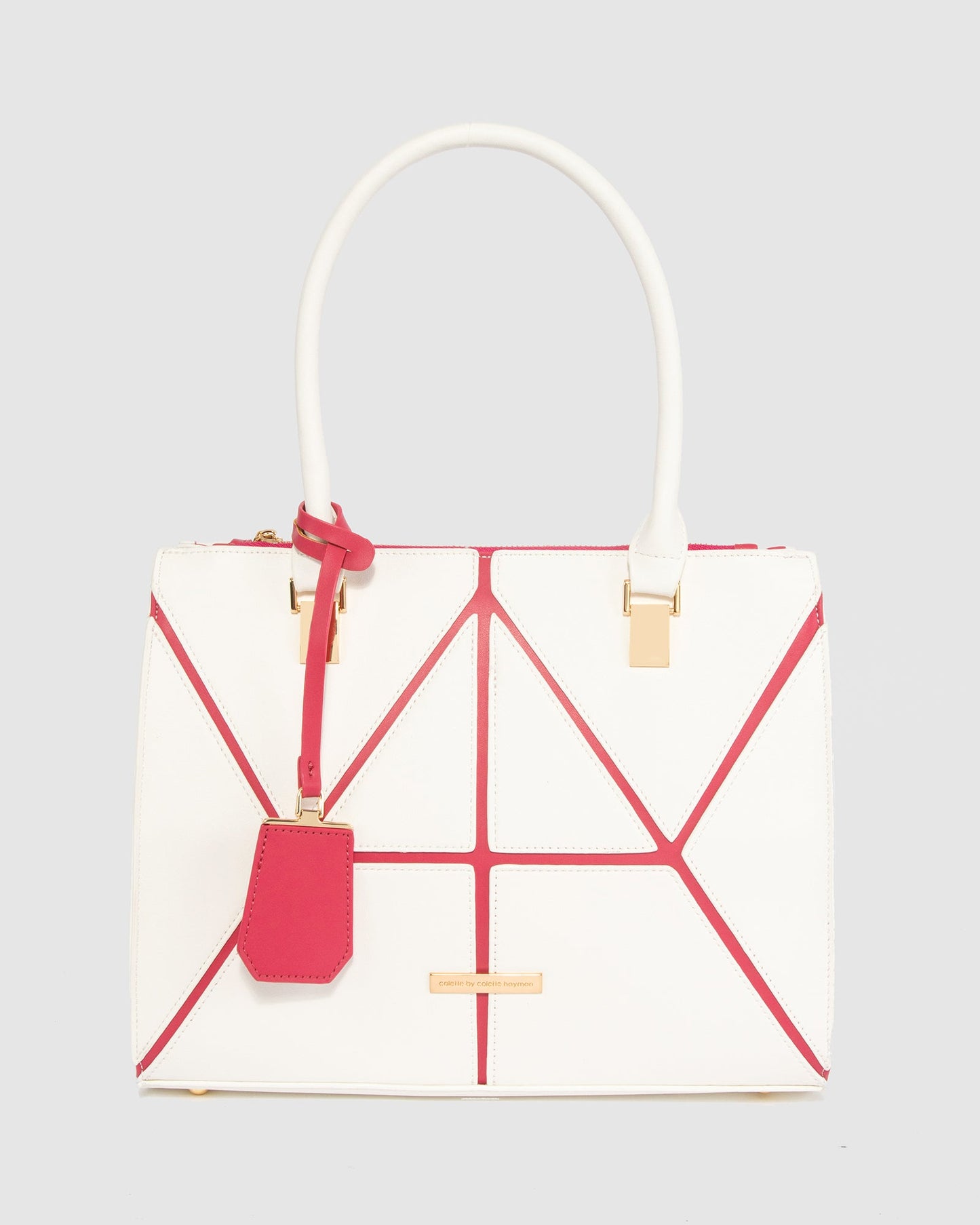 Colette by Colette Hayman Lucy Panel Tote (White)