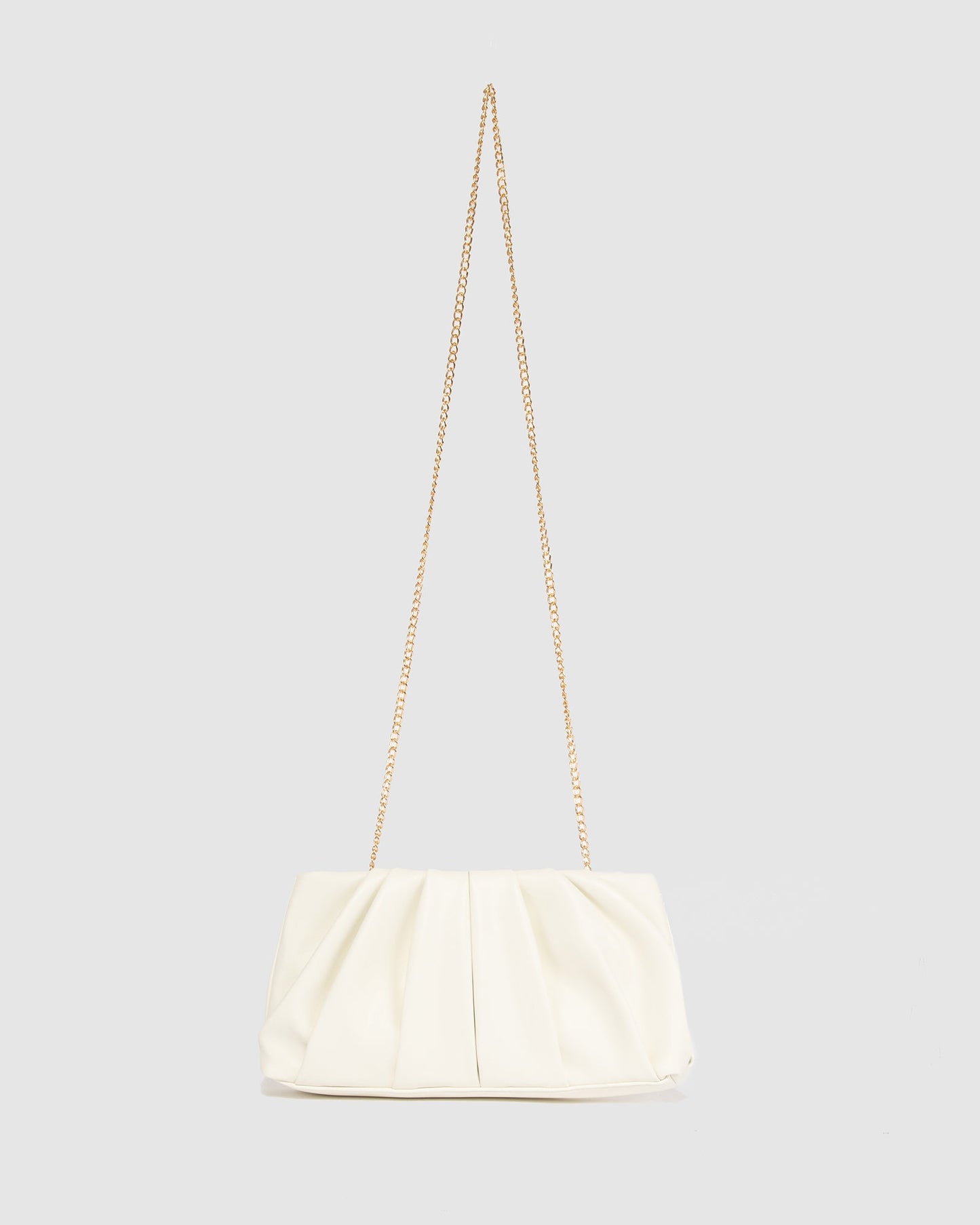 Colette by Colette Hayman Lucy Pouch Clutch (White)