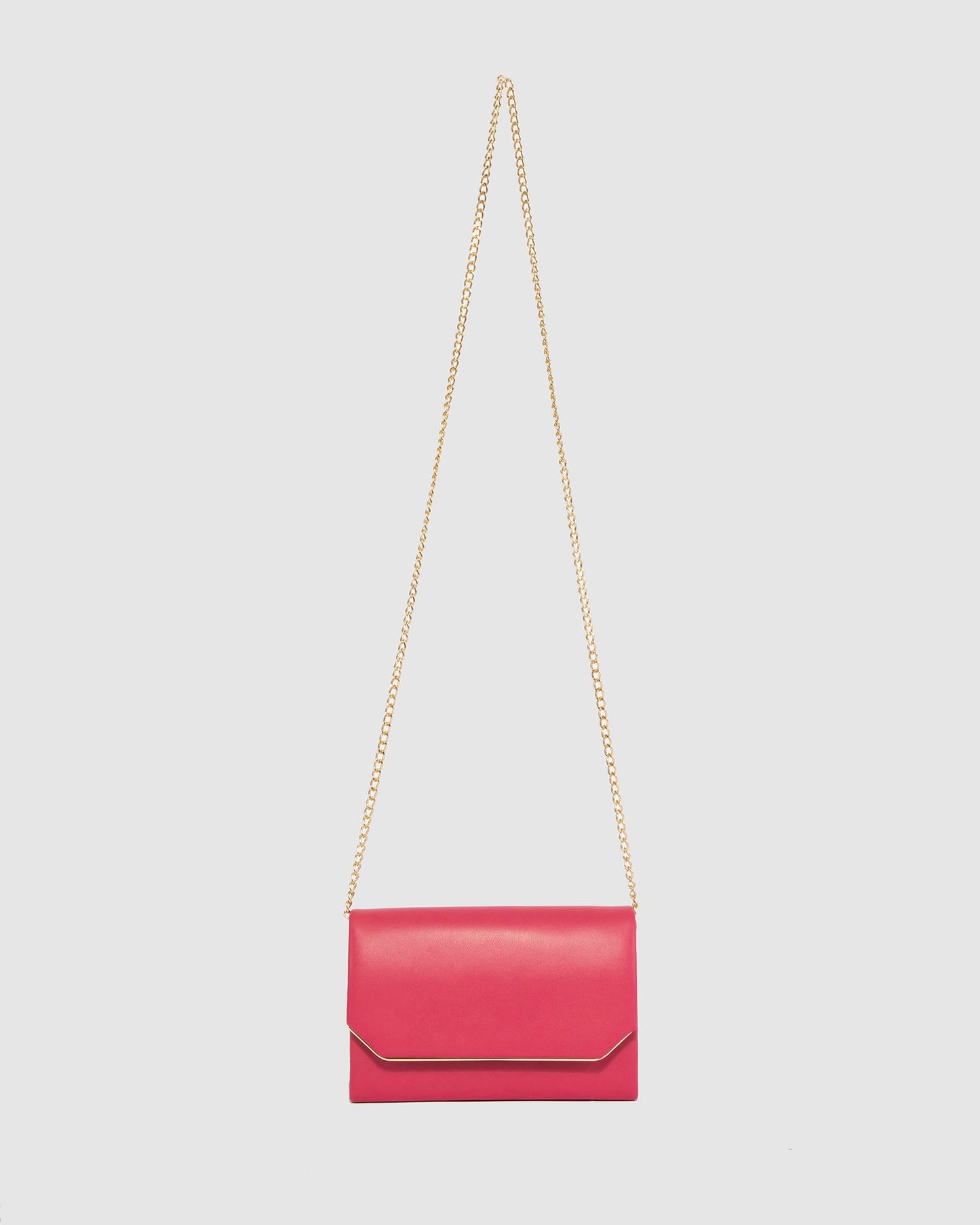 Colette by Colette Hayman Penny Flap Clutch (Pink)