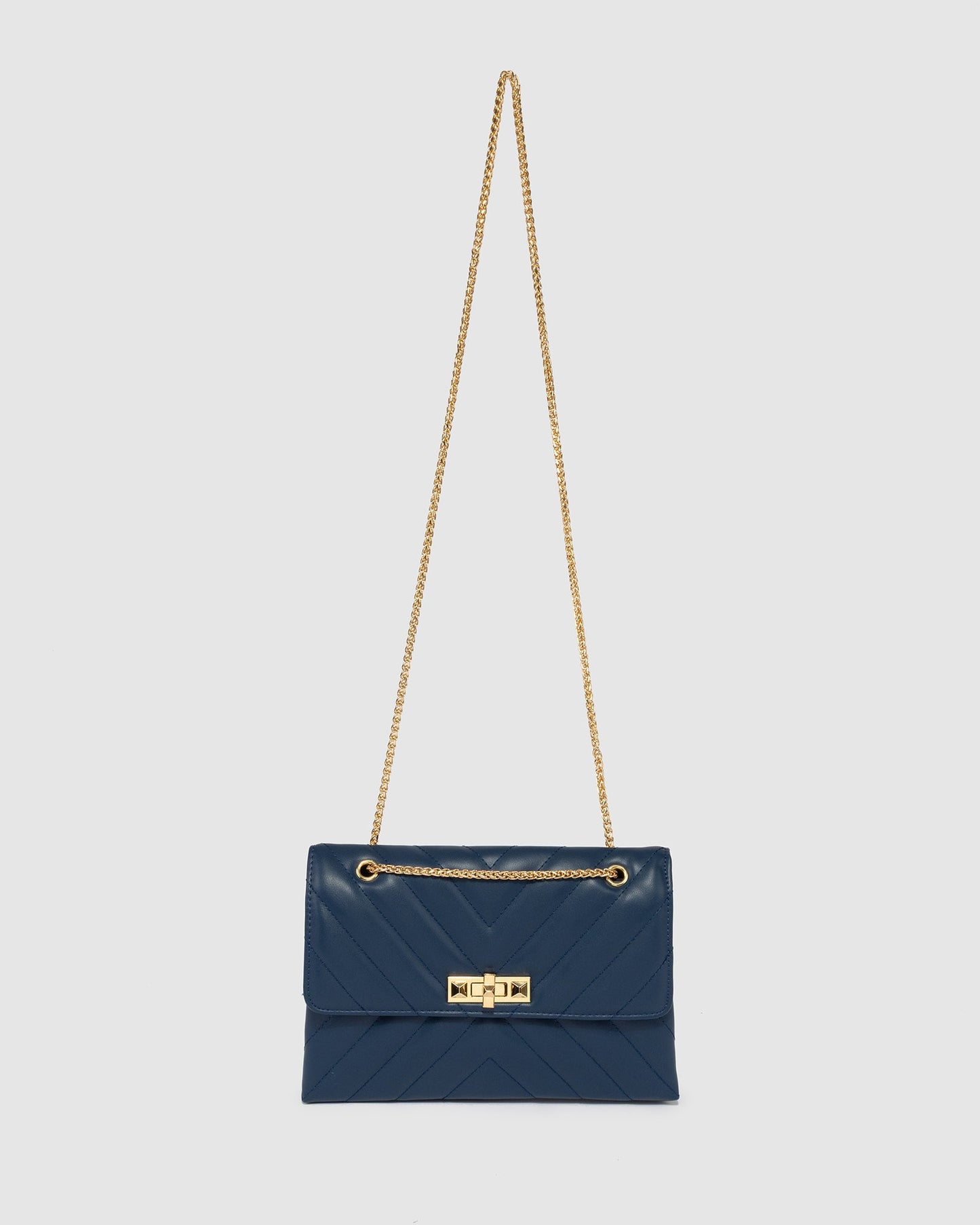 Colette by Colette Hayman Zion Arrow Crossbody (Blue)