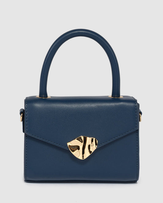 Colette Kiki Clasp Mini Bag (Blue)