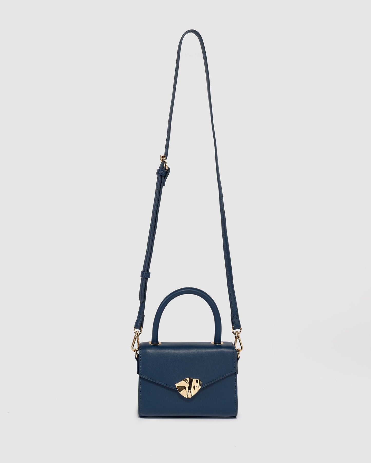 Colette by Colette Hayman Kiki Clasp Mini Bag (Blue)