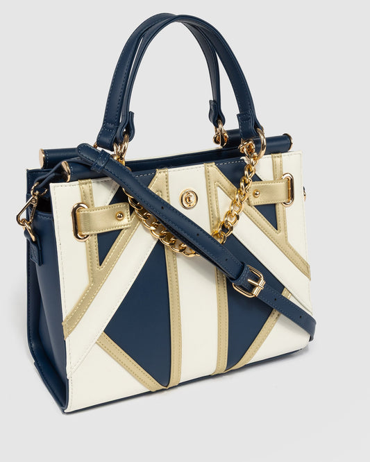 Image of Tote Bags. Productname: Stephanie Chain Tote in Multi colour by brand - Colette