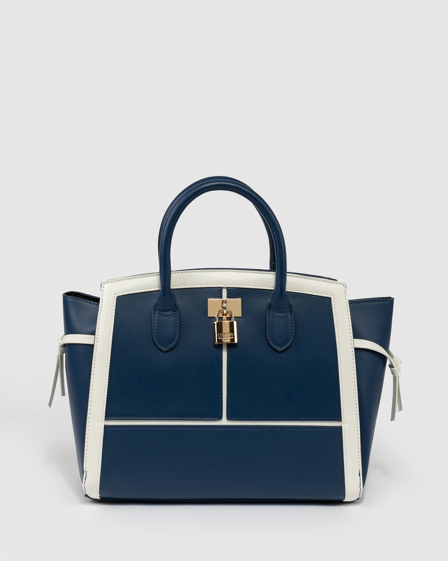 Colette by Colette Hayman Elora Lock Tote (Blue)