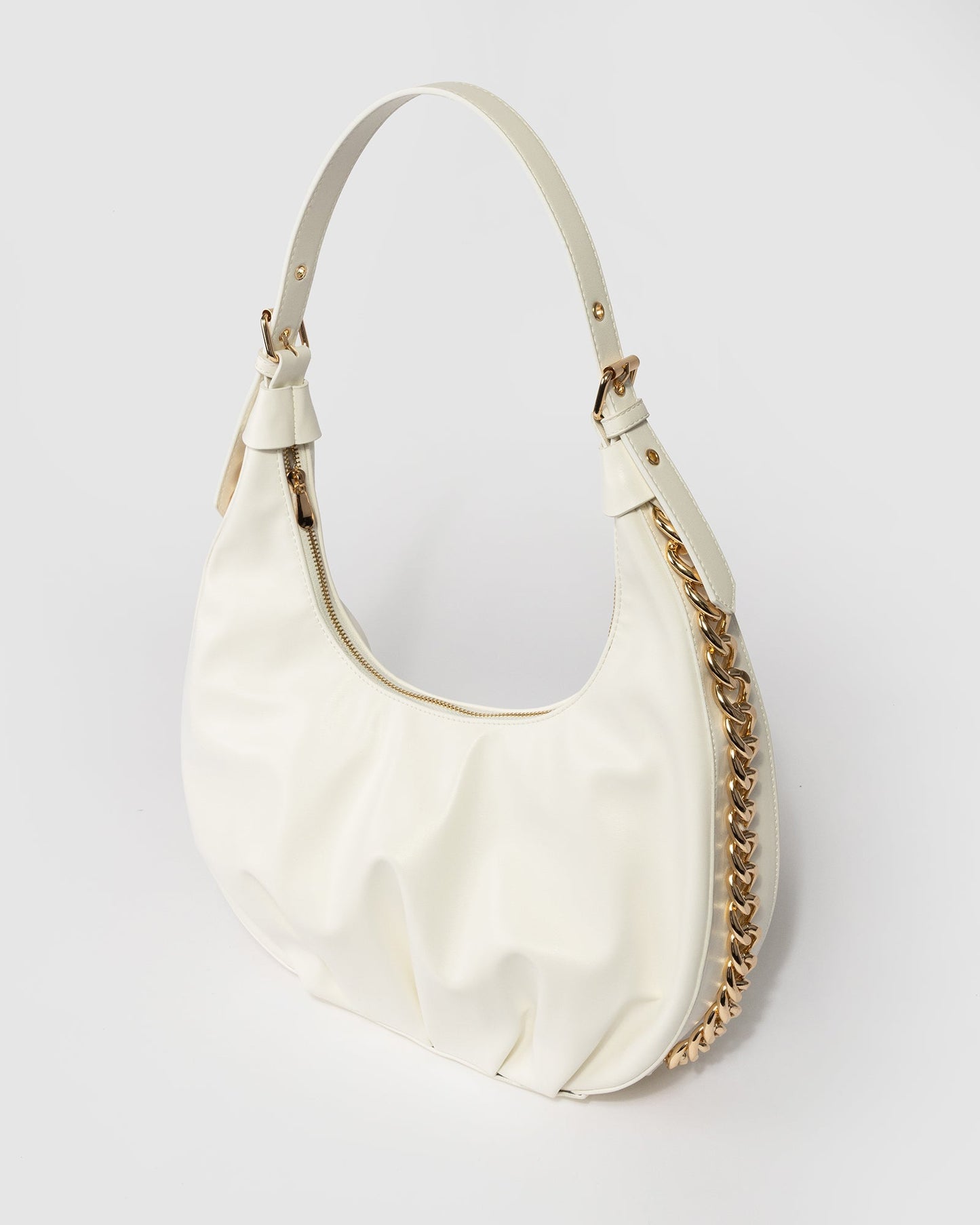 Colette by Colette Hayman Becky Chain Shoulder (White)