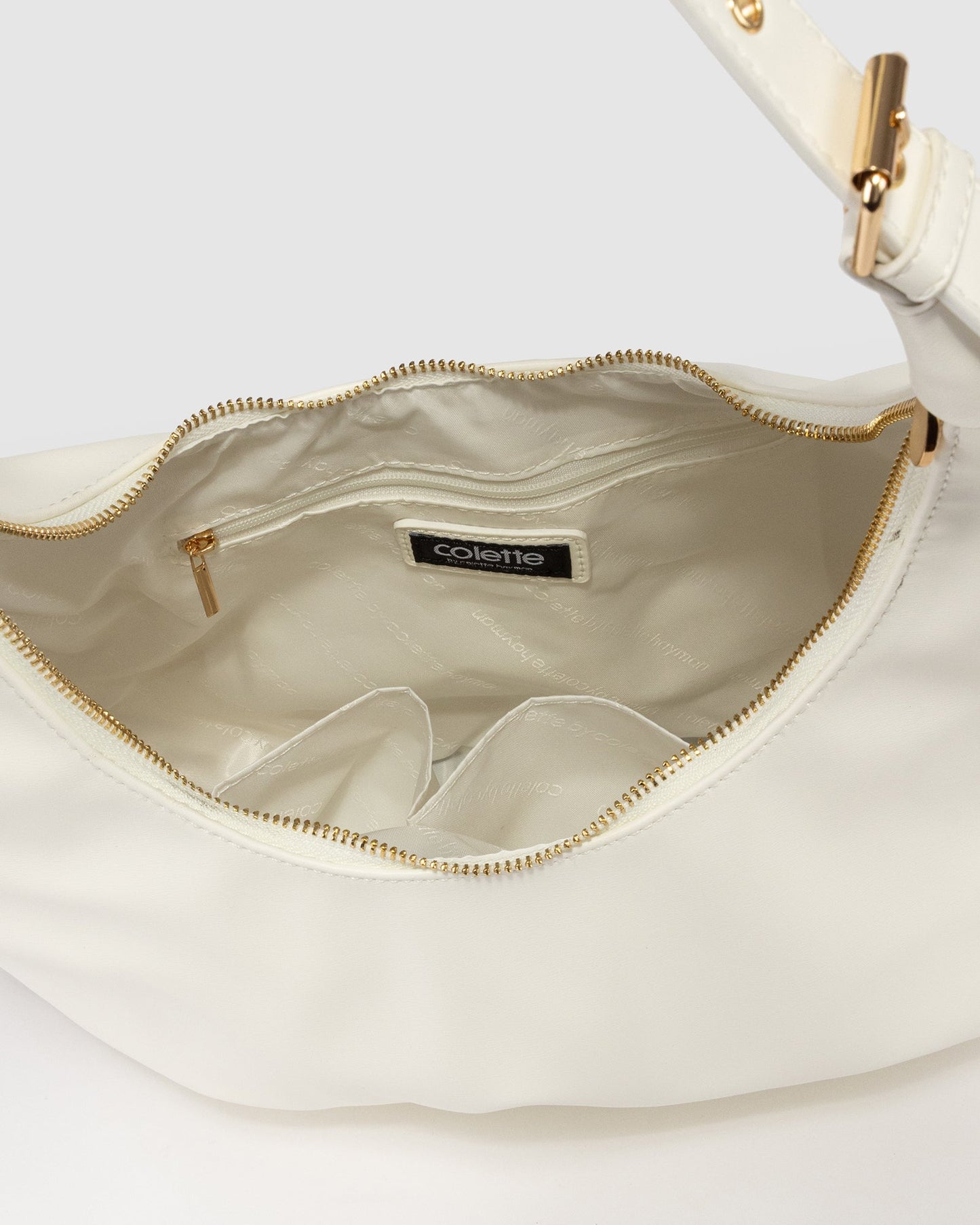 Colette by Colette Hayman Becky Chain Shoulder (White)