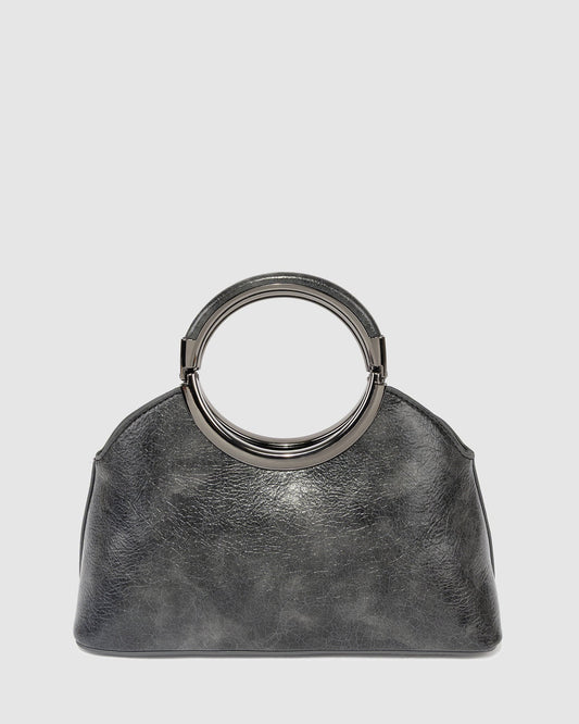 Colette by Colette Hayman Ruby Soft Top Handle Bag (Grey)