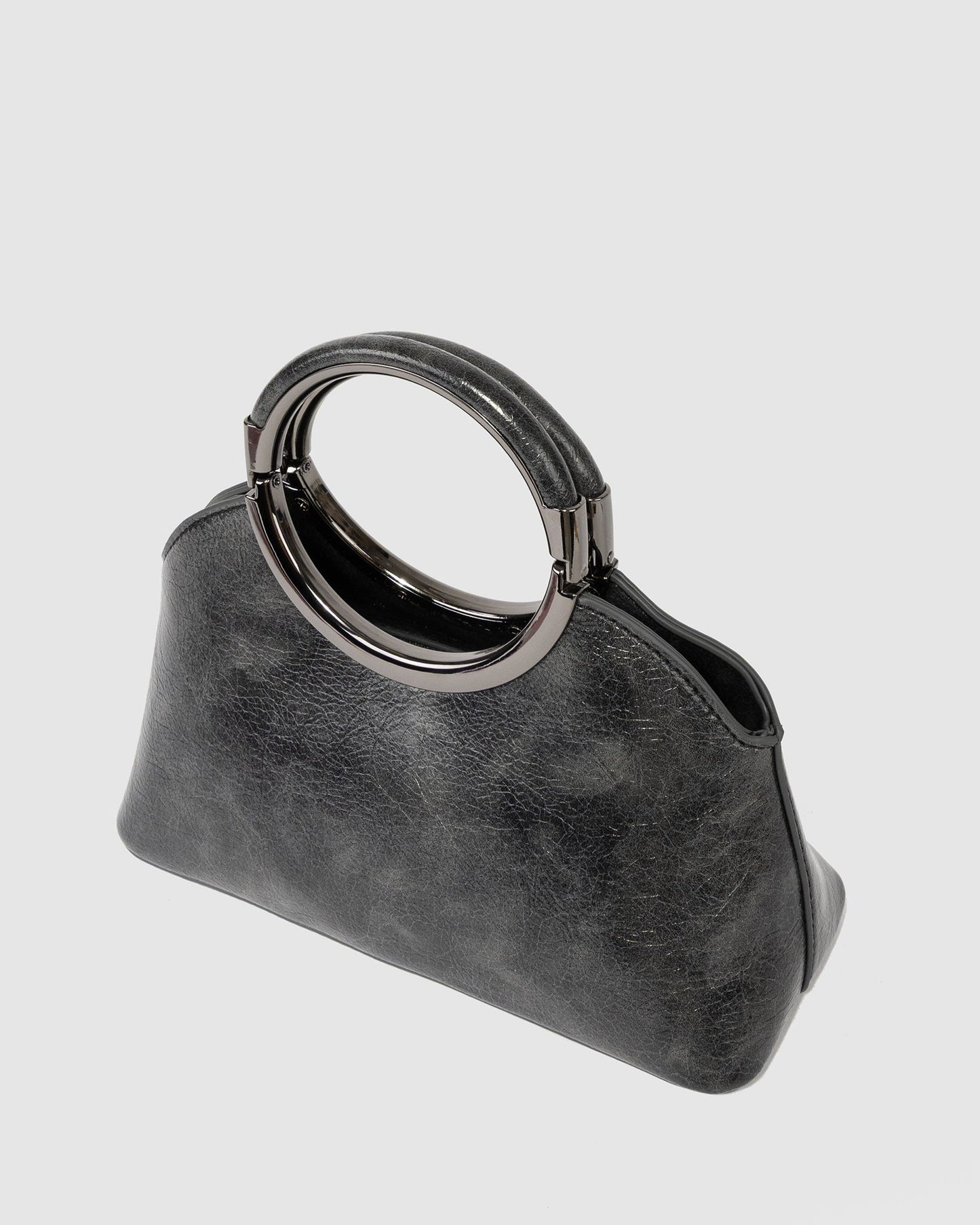 Colette by Colette Hayman Ruby Soft Top Handle Bag (Grey)