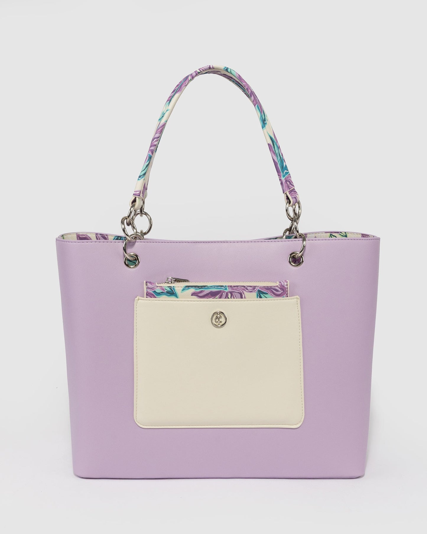 Colette by Colette Hayman Tia Pocket Tote (Purple)