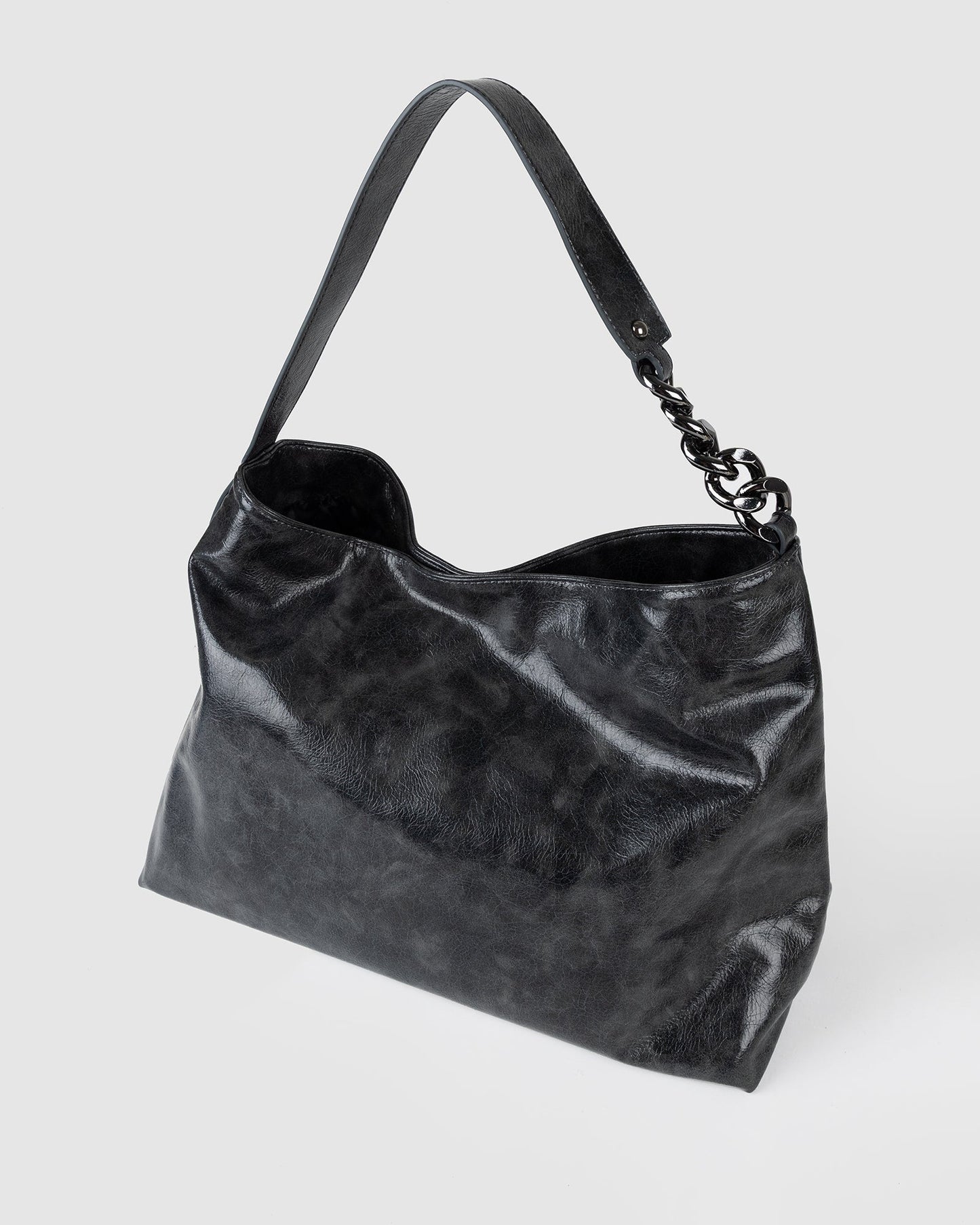 Colette by Colette Hayman Grey Issey Slouch Bag (Black)