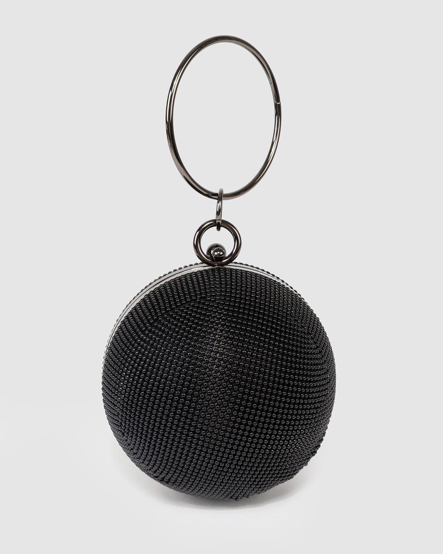 Colette by Colette Hayman Miley Chain Clutch (Black)
