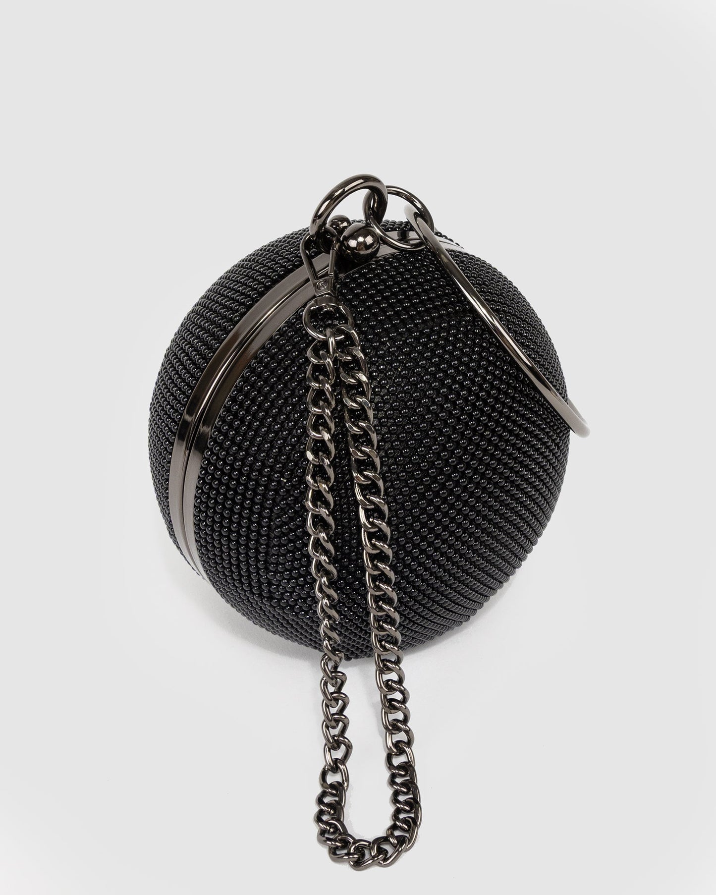 Colette by Colette Hayman Miley Chain Clutch (Black)