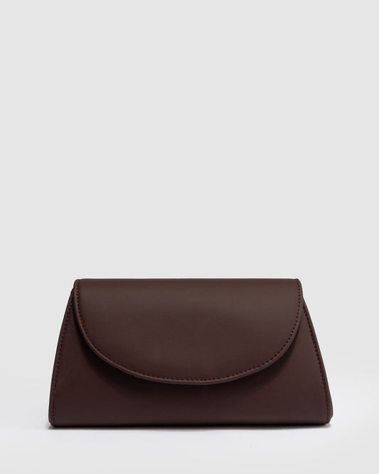 GROUP48 Leaha Clutch (Brown)