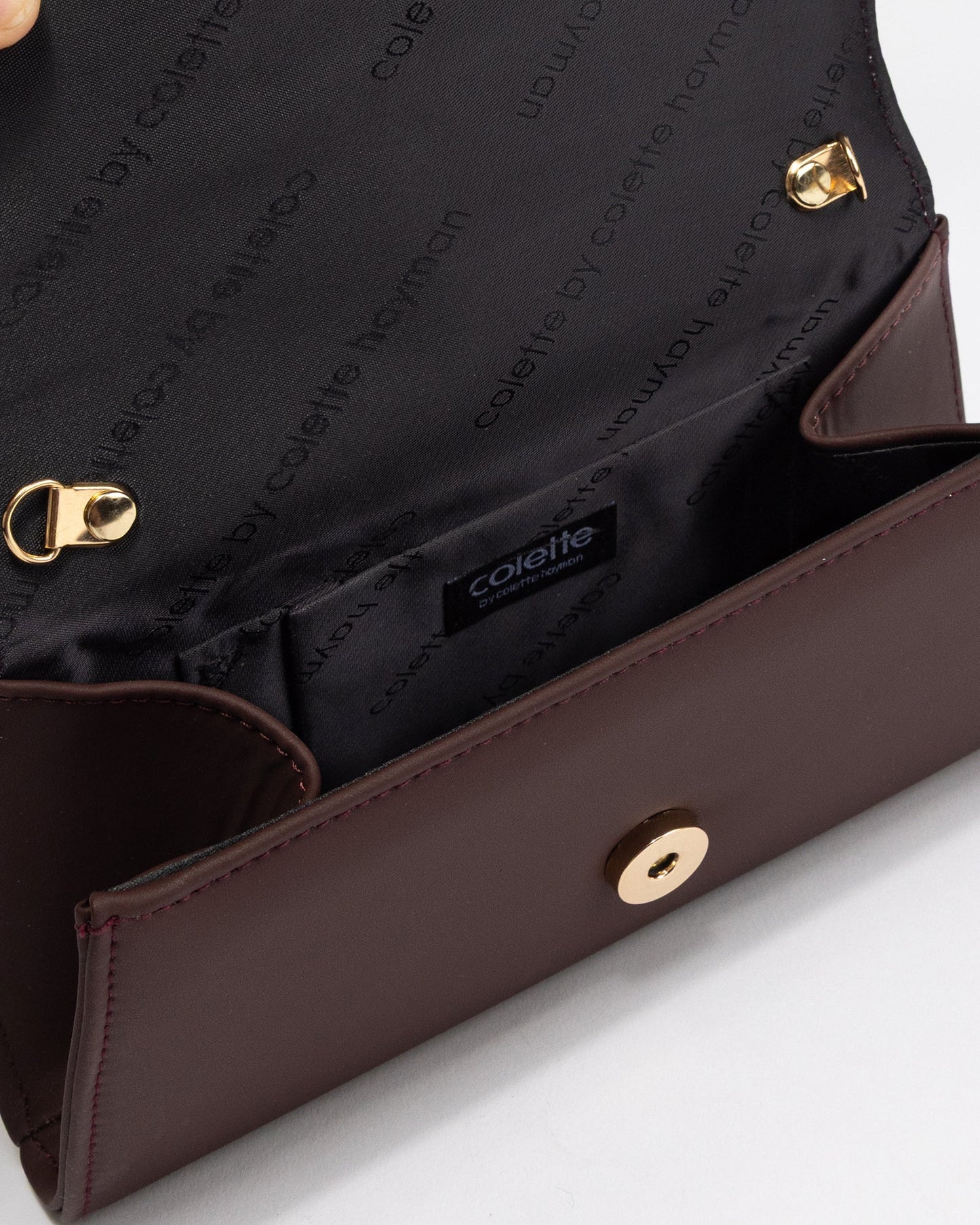 GROUP48 Leaha Clutch (Brown)