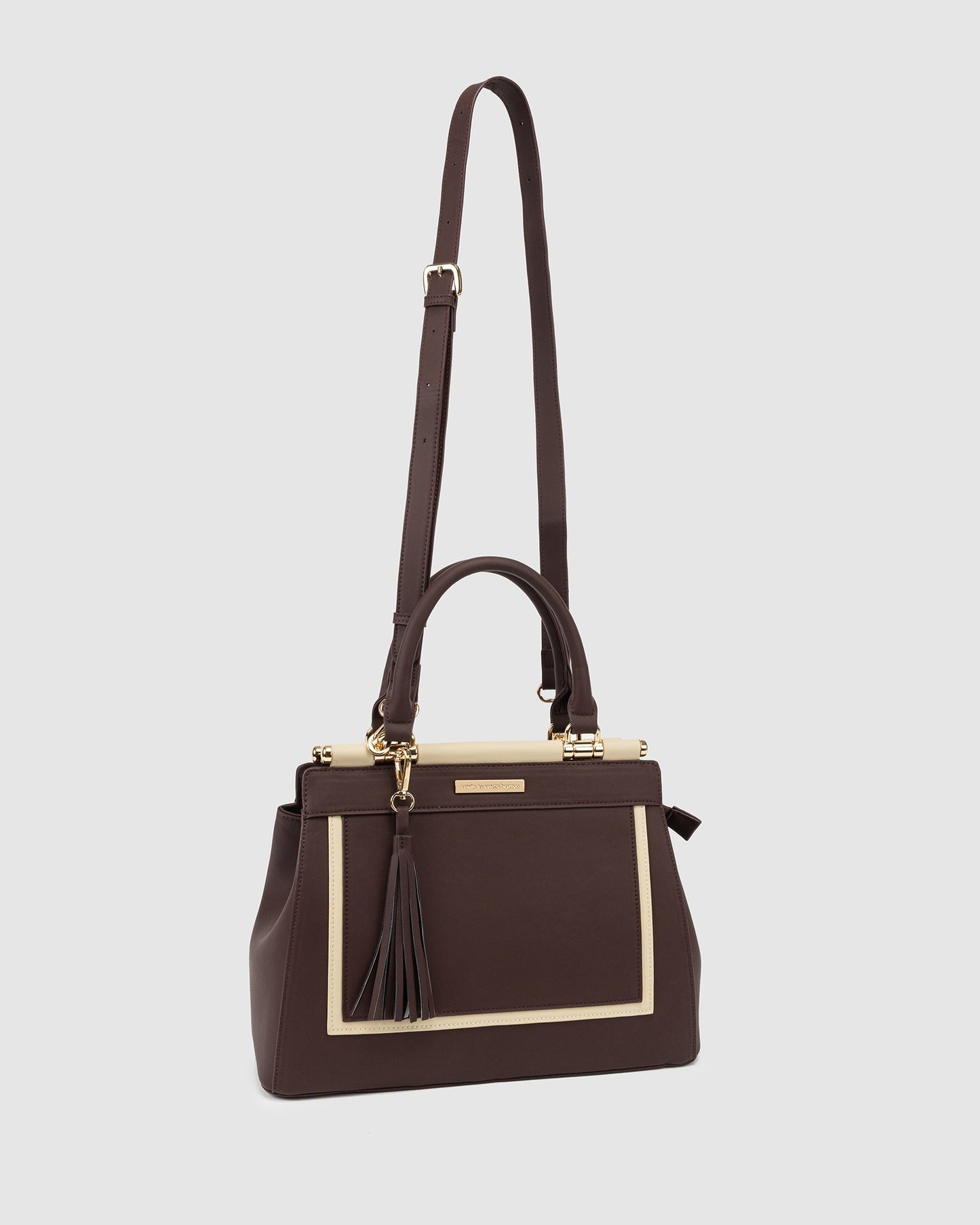 GROUP48 Yevette Tassel Tote (Brown)