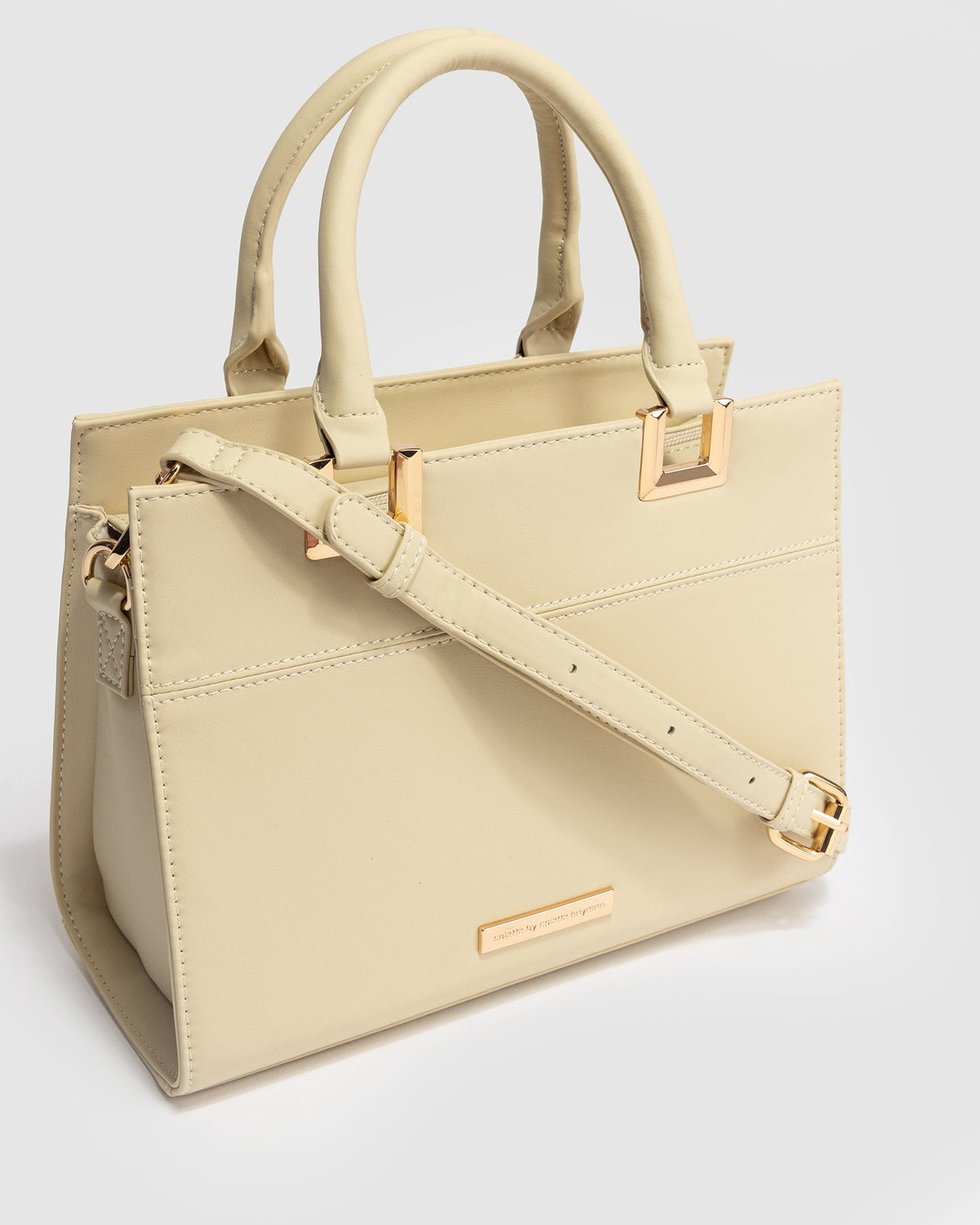 Image of Tote Bags. Product name - Nude Steph Mini Tote in Nude colour by brand - GROUP48