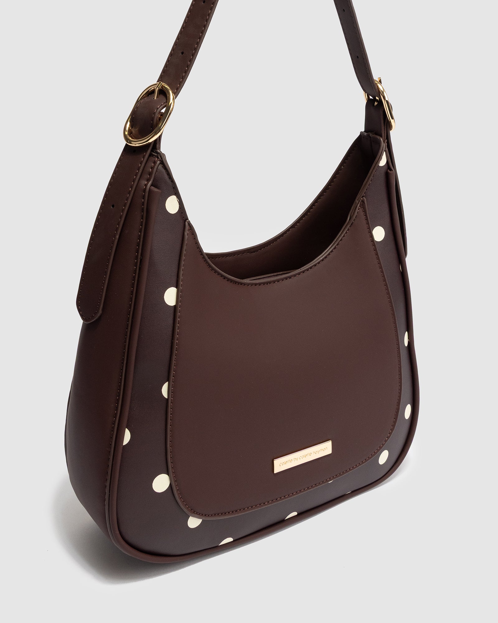 Image of Shoulder Bags. Product name - Brown MJ Shoulder Bag in Brown colour by brand - GROUP48