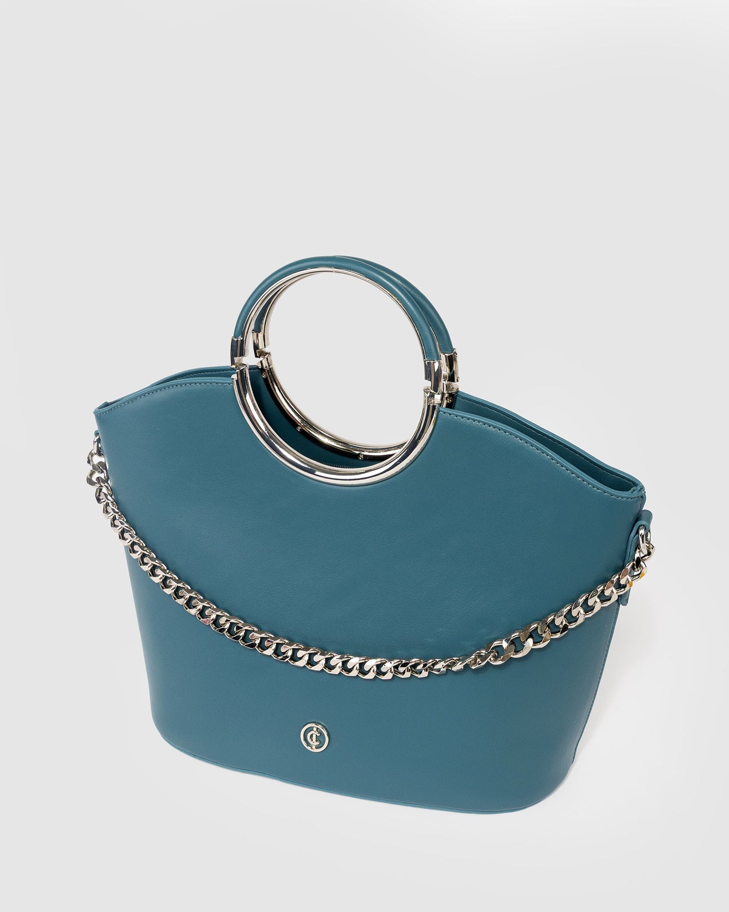Colette by Colette Hayman Sabrina Ring Tote Bag (Teal)
