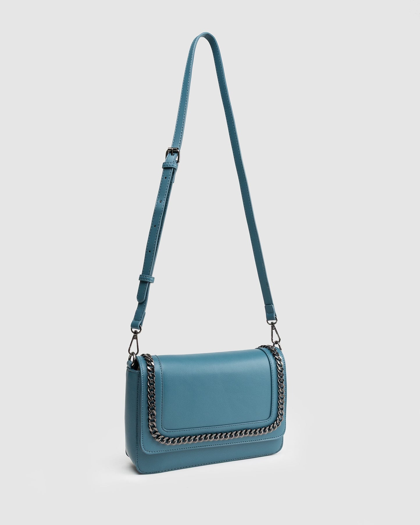 Colette By Colette Hayman Ivanna Chain Crossbody (Teal)