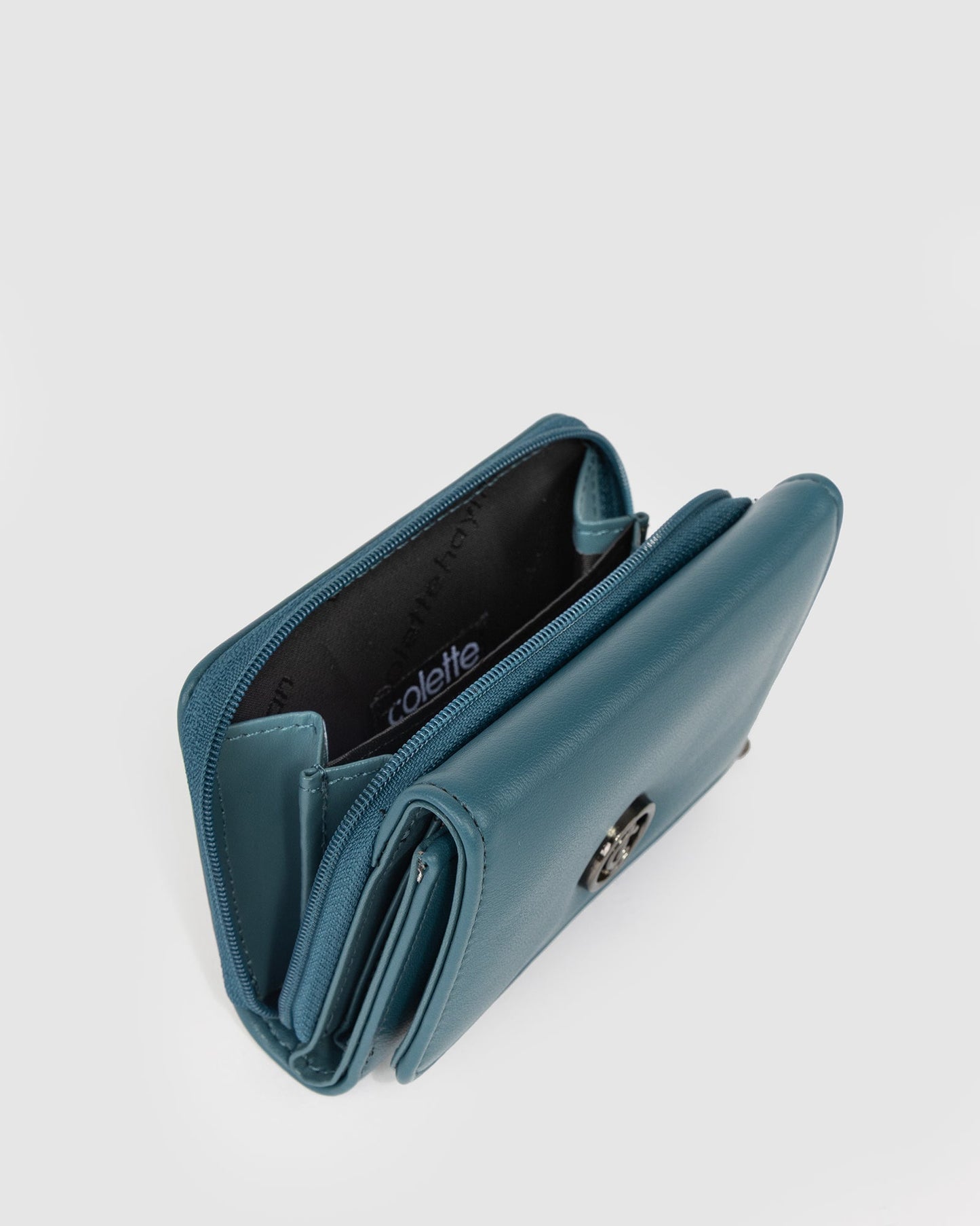 Colette by Colette Hayman Zuri Wallet (Teal)