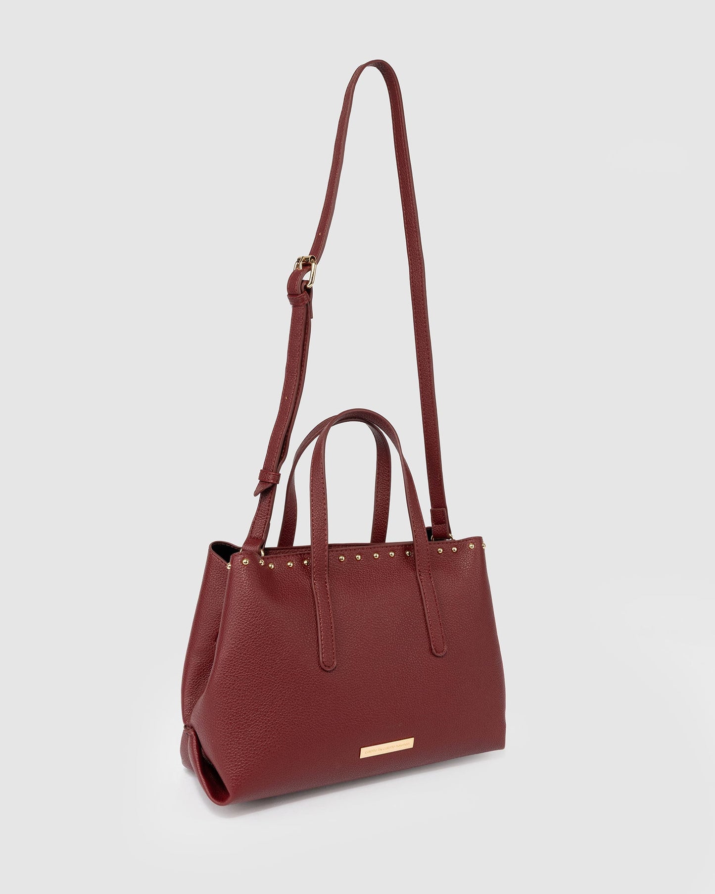 Colette by Colette Hayman Tamia Studded Tote (Berry)