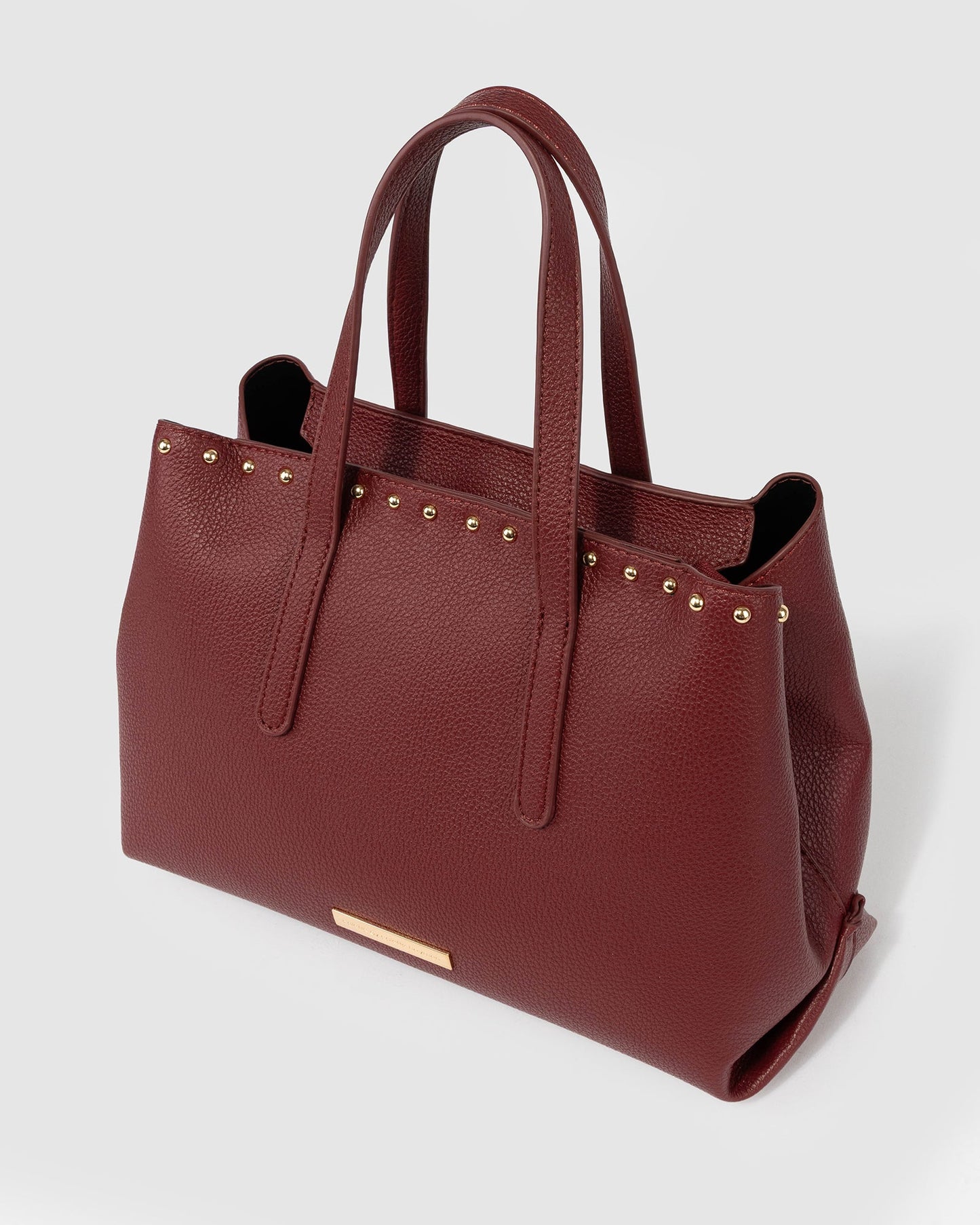 Colette by Colette Hayman Tamia Studded Tote (Berry)