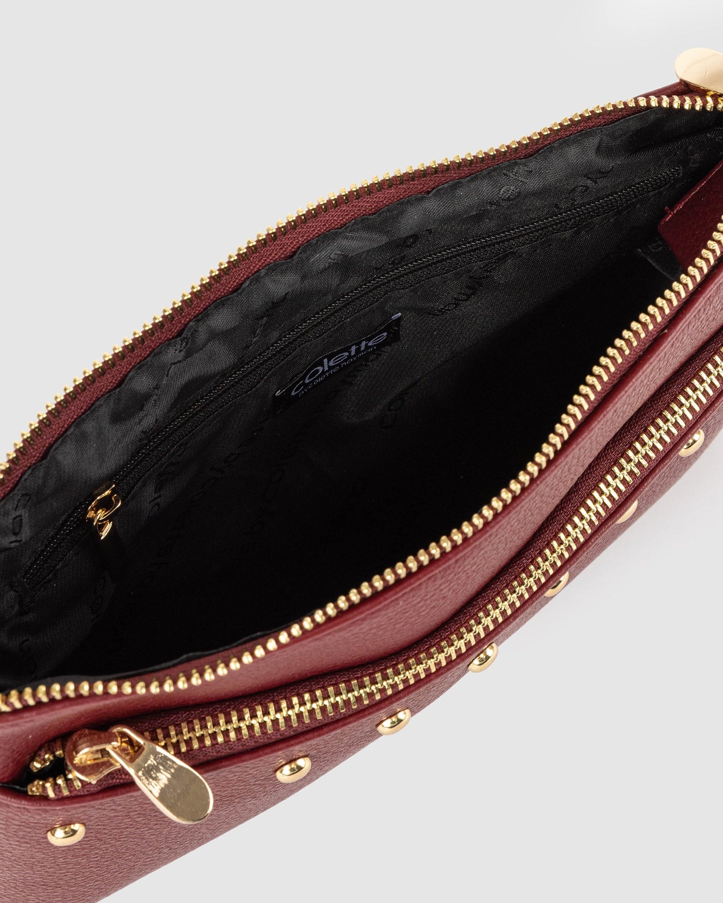 Colette by Colette Hayman Demi Studded Crossbody (Berry)