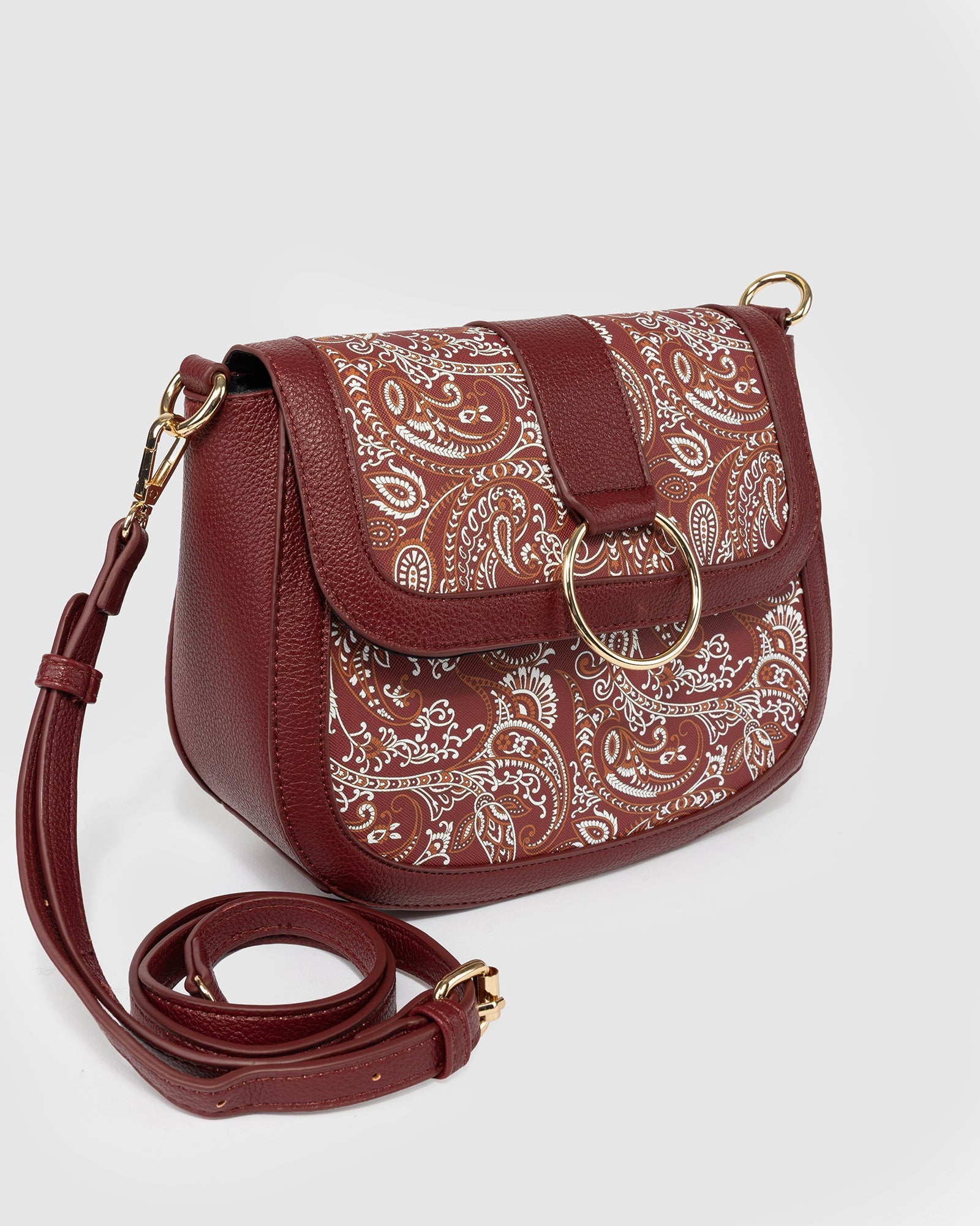 Image of Bags. Product name - Print Aria Crossbody in Print colour by brand - Colette by Colette Hayman