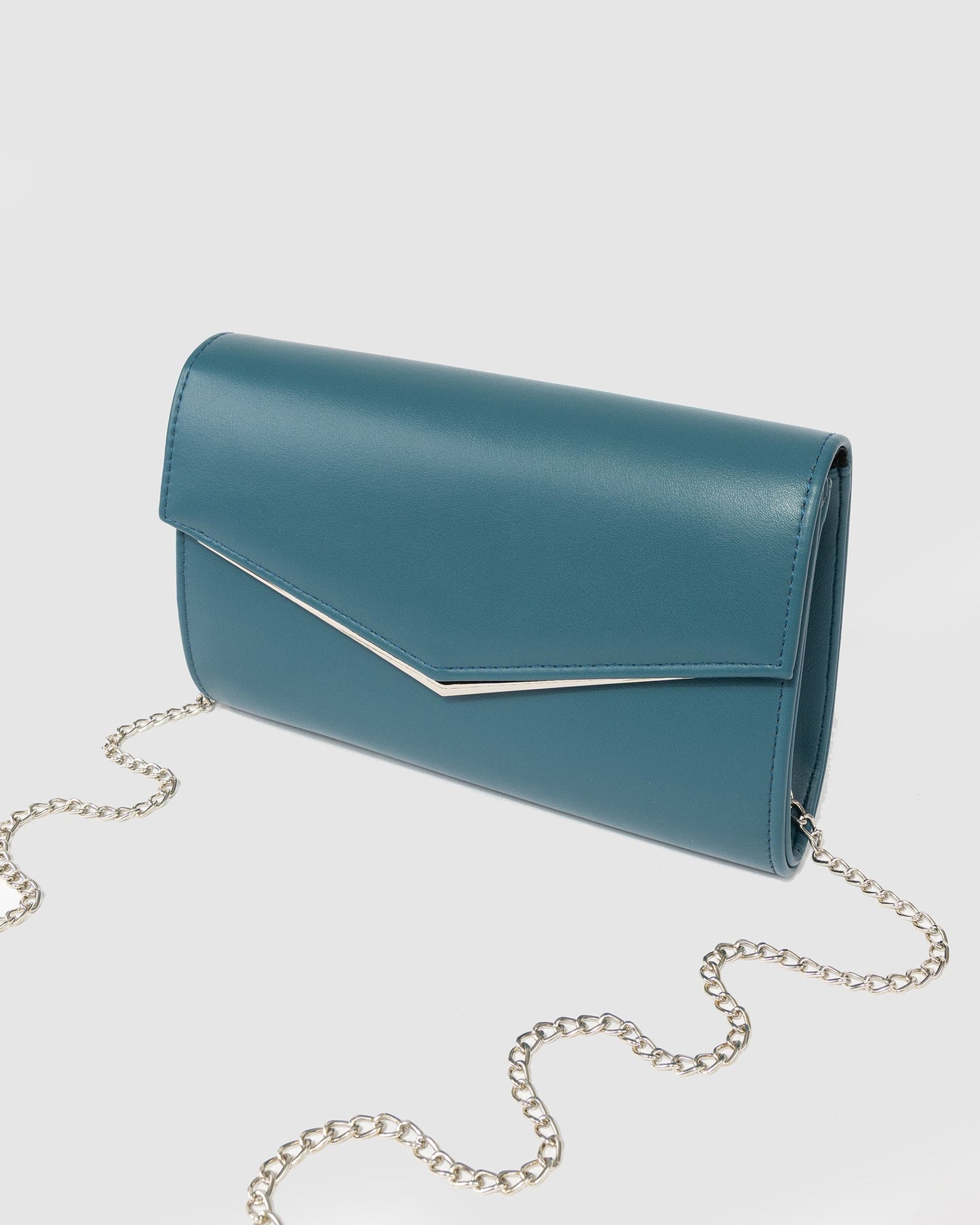 Colette by Colette Hayman Kelsey Clutch (Teal)