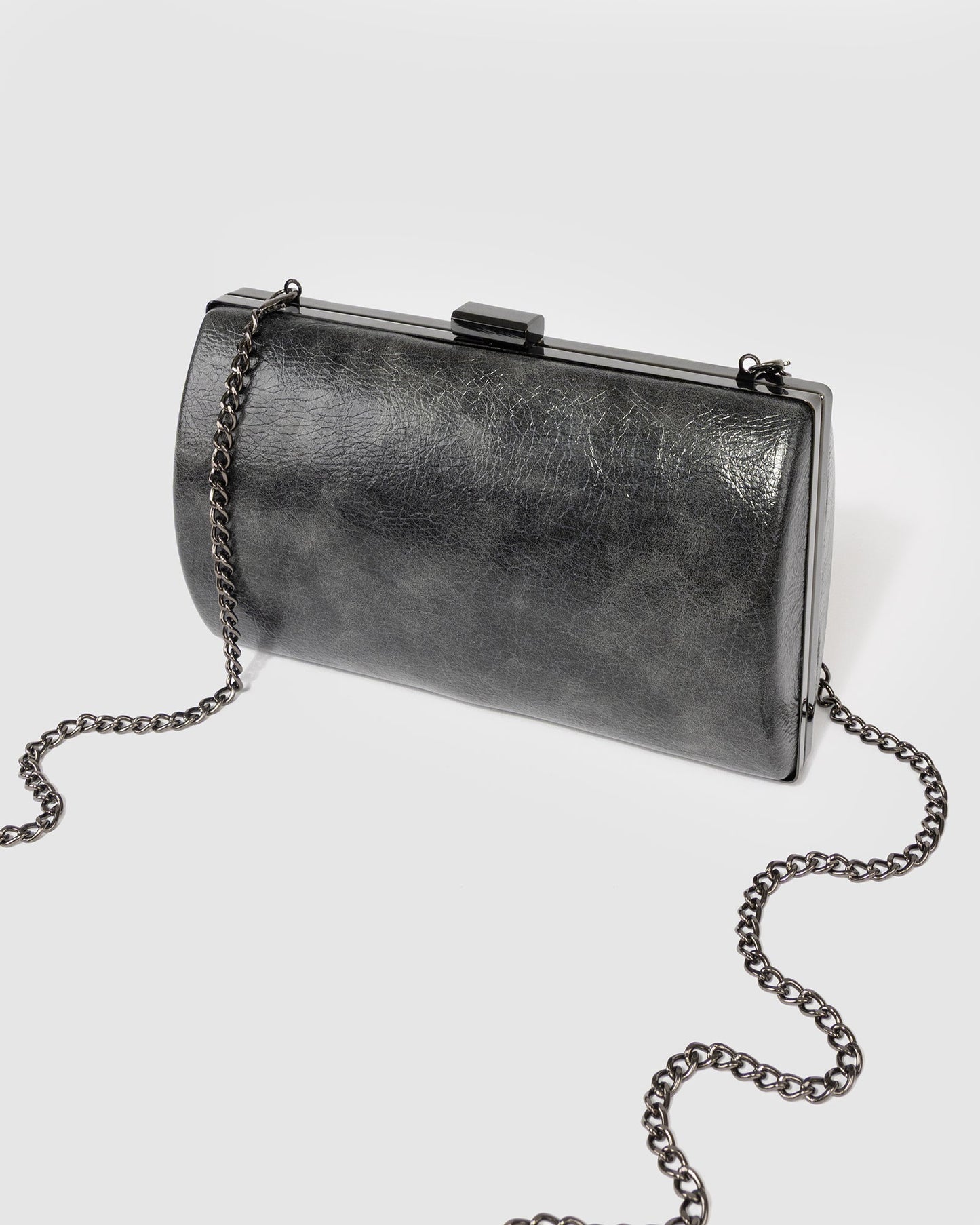 Colette by Colette Hayman Lilly Hardcase Clutch (Grey)