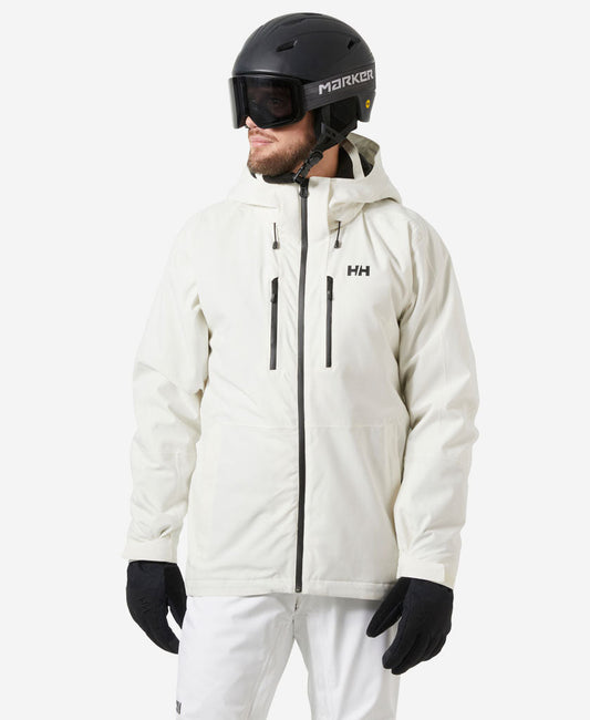 Image of Coats & Jackets. Product name - JUNIPER 3.0 JACKET, Snow in Snow colour by brand - Helly Hansen