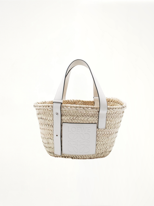 Image of Bags. Product name - Small Basket Bag in Brown colour by brand - LOEWE