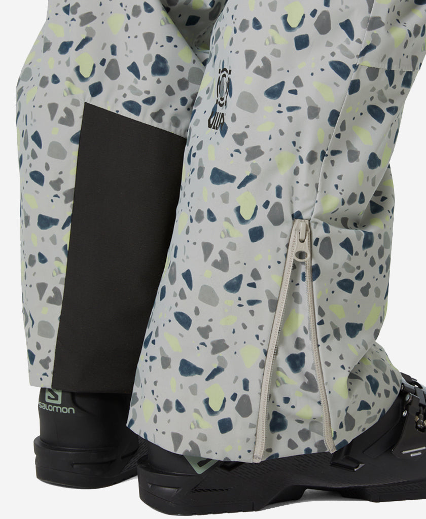 Helly Hansen W POWDERQUEEN BIB PANT (Mellow Grey)