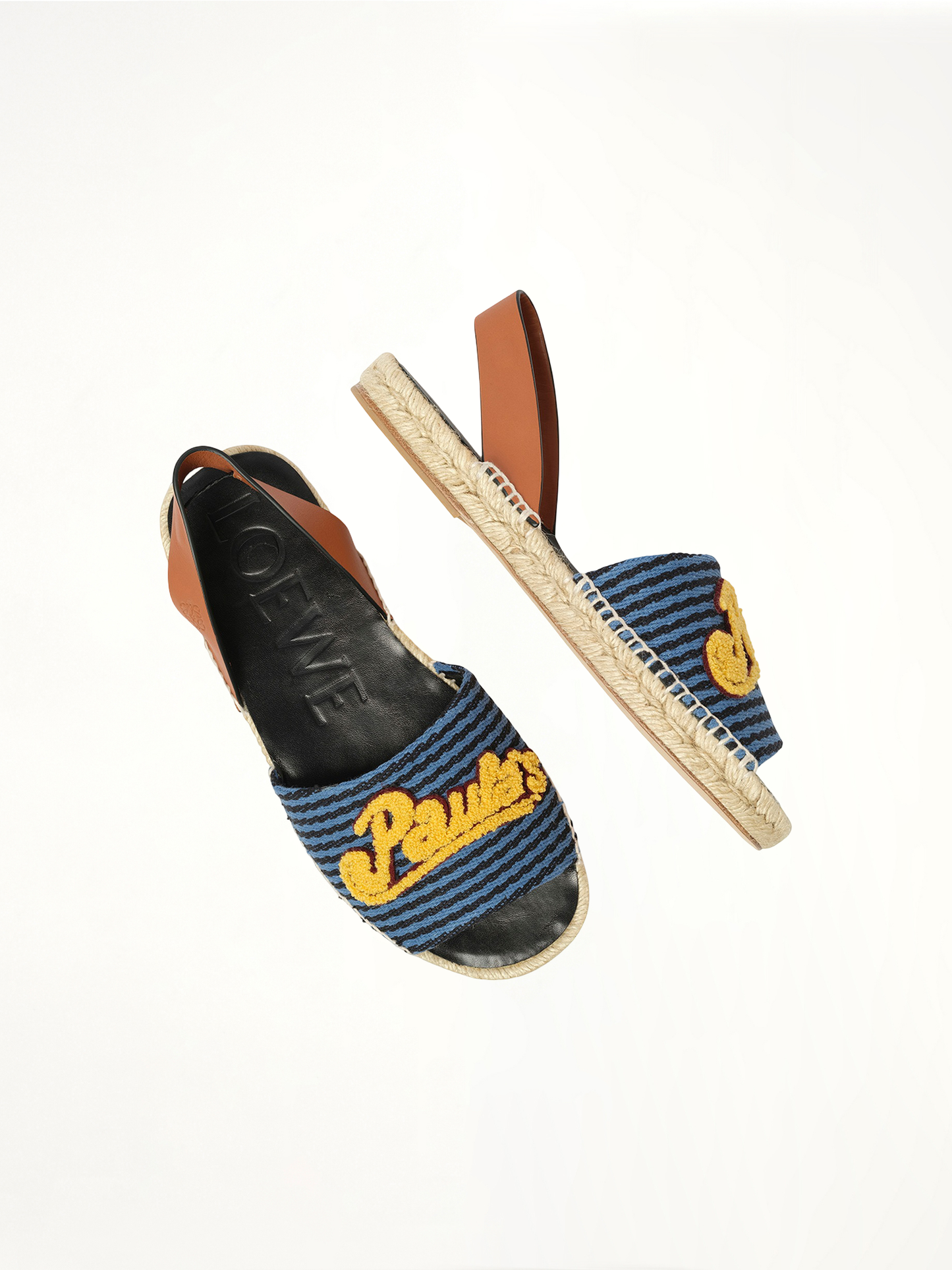 Loewe x Paula Stripe Espadrille (Navy)