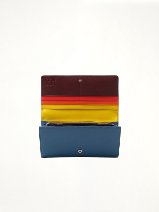Loewe x Paula Rainbow Cont Wallet (Blue)