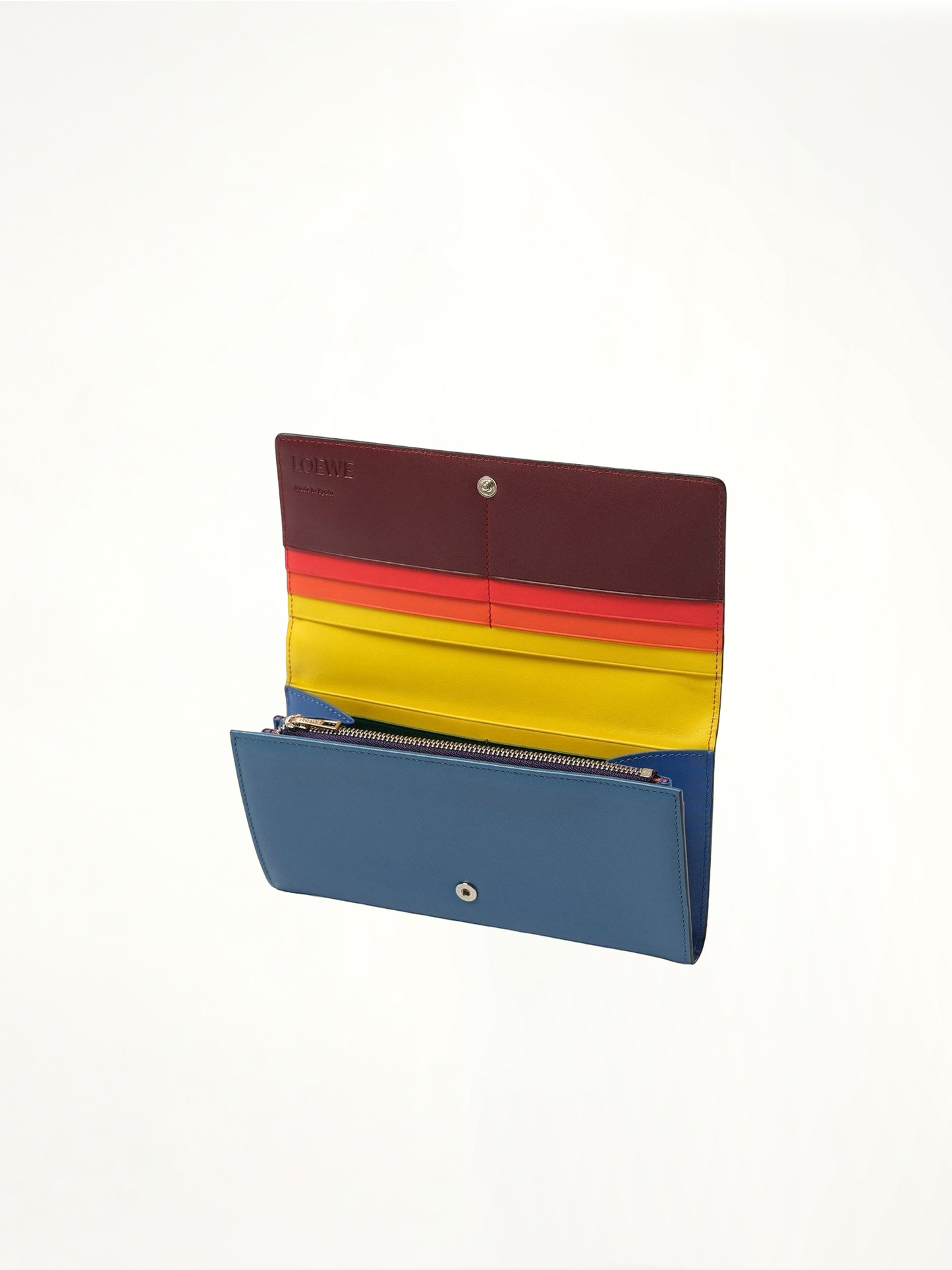 Loewe x Paula Rainbow Cont Wallet (Blue)