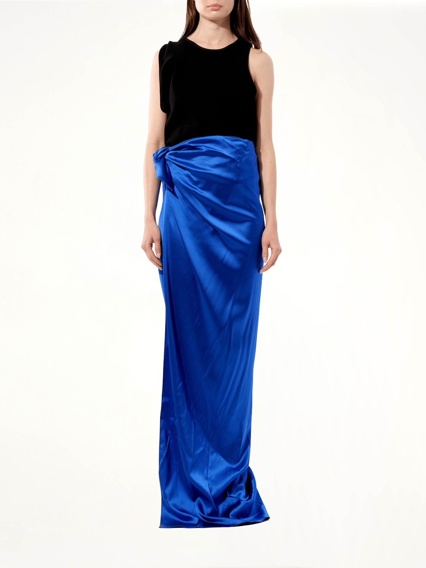 BALENCIAGA Wrap Skirt (Blue)