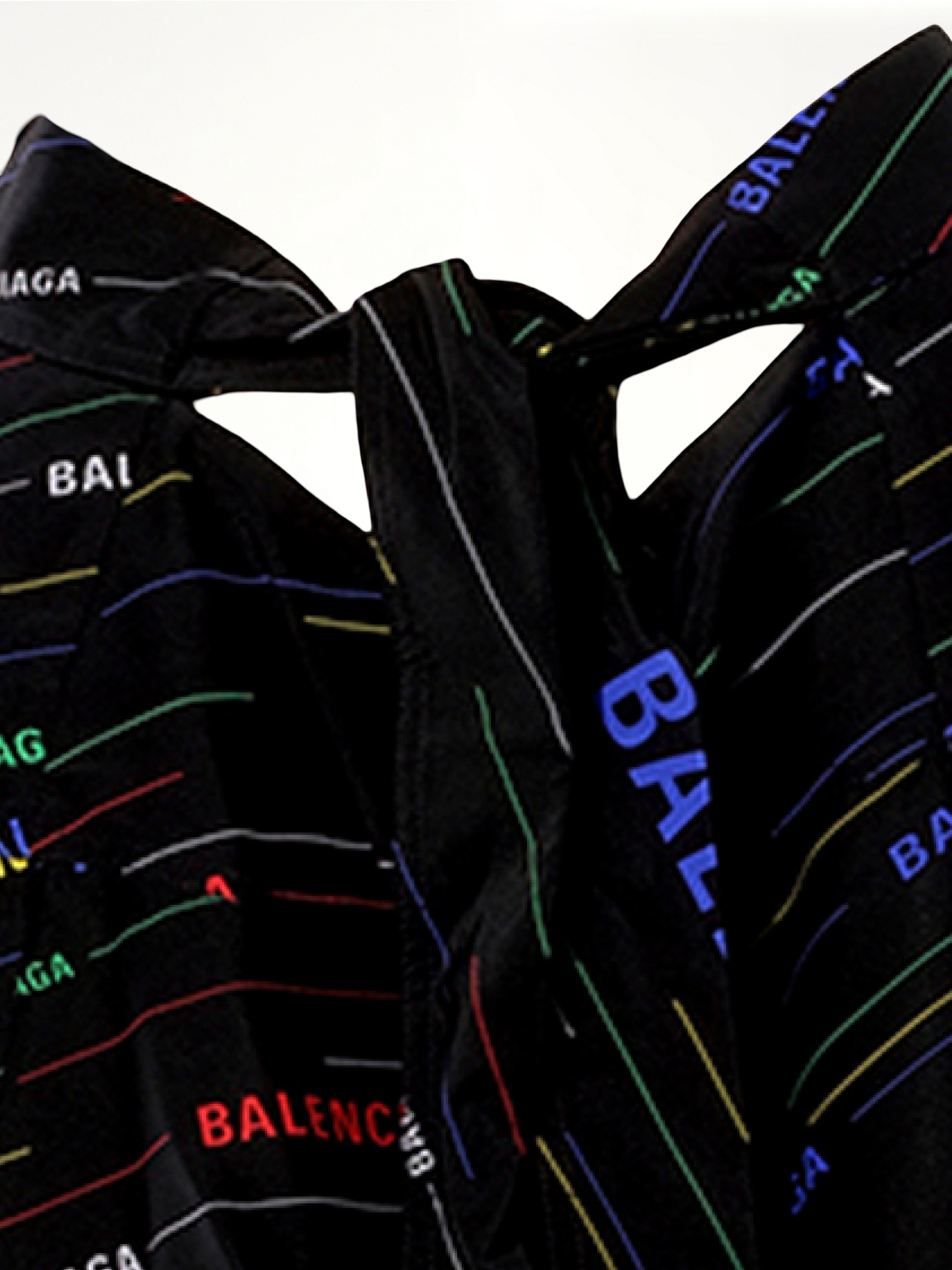 BALENCIAGA New Bow Blouse (Black)