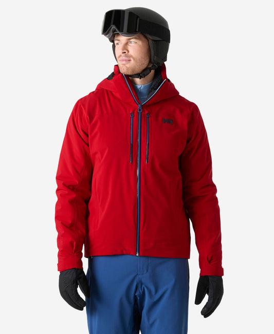 Image of Coats & Jackets. Product name - ALPHA LIFALOFT JACKET, Red in Red colour by brand - Helly Hansen
