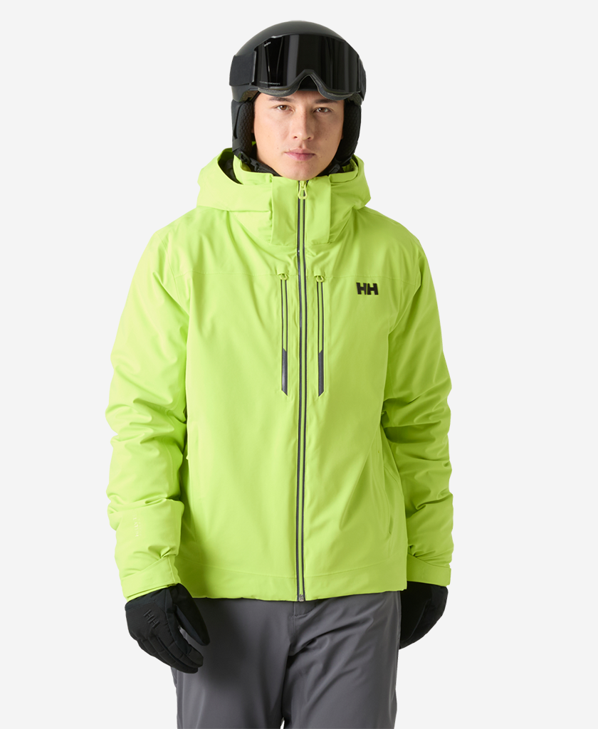 Image of Coats & Jackets. Product name - ALPHA LIFALOFT JACKET, Luminous Green in Luminous Green colour by brand - Helly Hansen