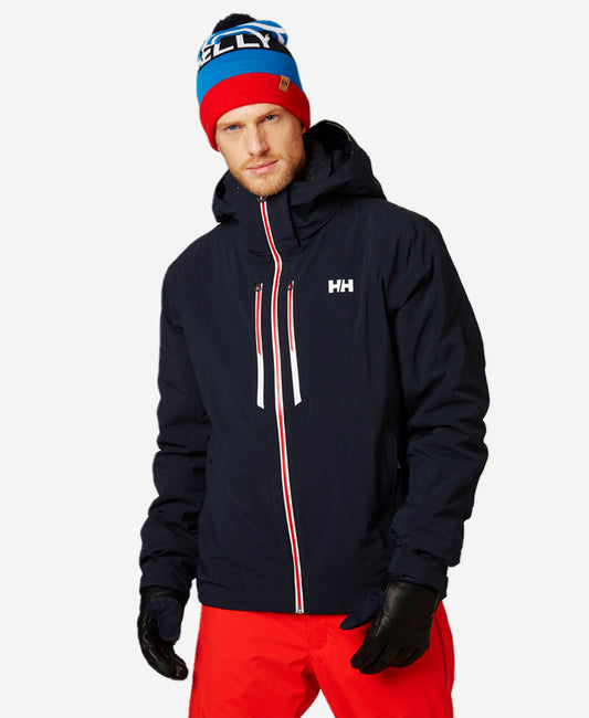 Image of Coats & Jackets. Product name - ALPHA LIFALOFT JACKET, Navy in Navy colour by brand - Helly Hansen