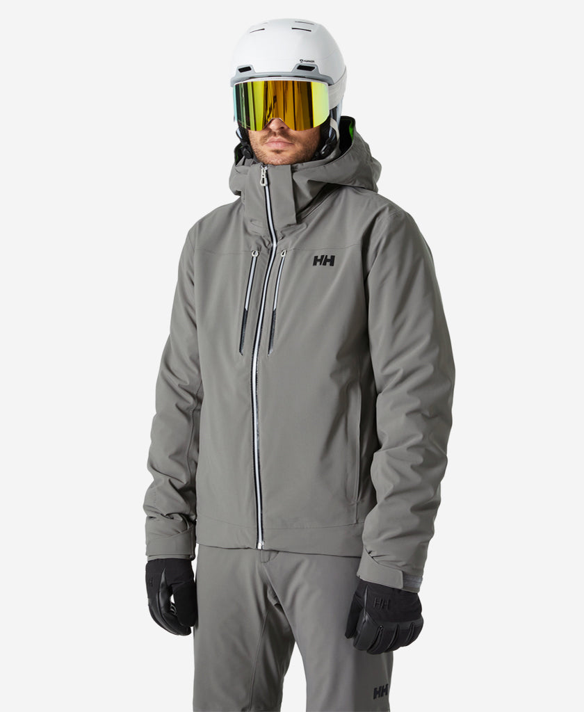 Image of Coats & Jackets. Product name - ALPHA LIFALOFT JACKET, Concrete in Concrete colour by brand - Helly Hansen