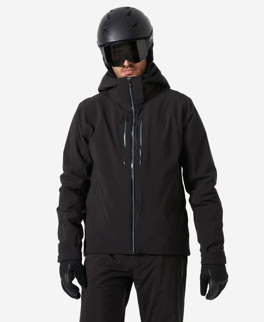 Image of Coats & Jackets. Product name - ALPHA LIFALOFT JACKET, Black in Black colour by brand - Helly Hansen