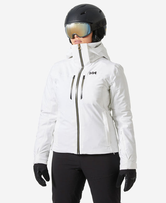 Image of Coats & Jackets. Product name - W ALPHELIA LIFALOFT JACKET, 003 White in White colour by brand - Helly Hansen