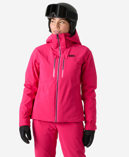Image of Coats & Jackets. Product name - W ALPHELIA LIFALOFT JACKET, Cranberry in Cranberry colour by brand - Helly Hansen