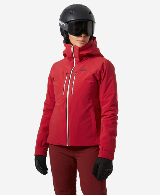 Image of Coats & Jackets. Product name - W ALPHELIA LIFALOFT JACKET, Red in Red colour by brand - Helly Hansen