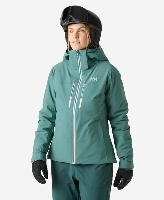 Image of Coats & Jackets. Product name - W ALPHELIA LIFALOFT JACKET, Opal Green in Opal Green colour by brand - Helly Hansen