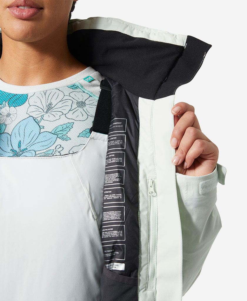Helly Hansen W ATLAS INFINITY STRETCH JKT (Seafoam)